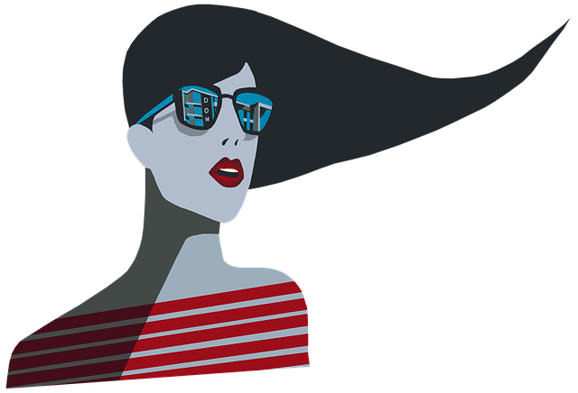 Free woman street art art illustration