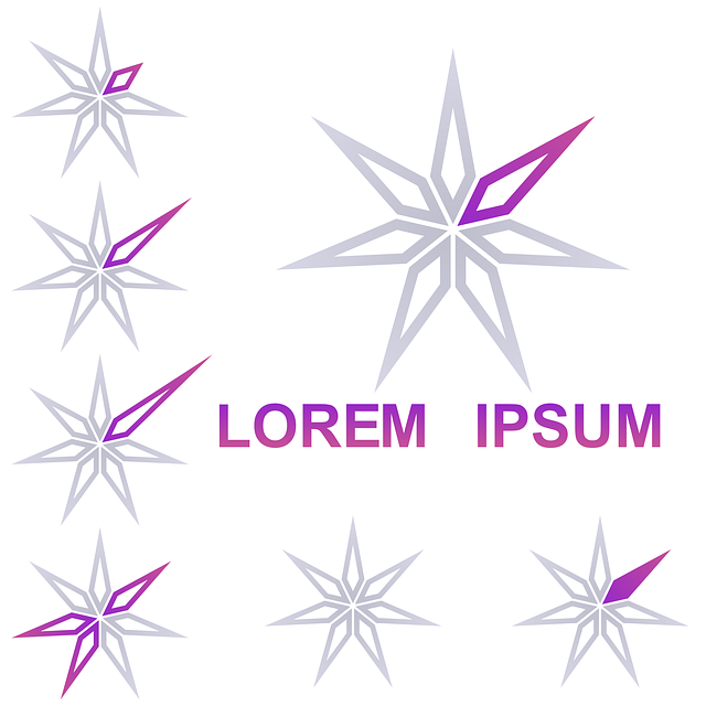 Free star logo 7 vector