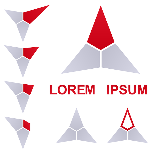 Free triangle logo vector vector