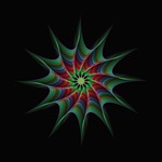 star, abstract, burst