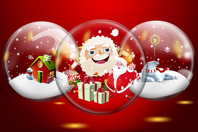Free christmas advent deco illustration