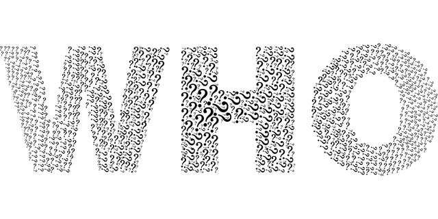 Free who question marks unknown vector