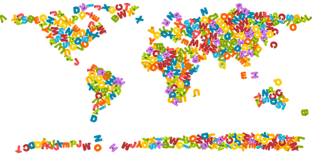 Free animals alphabet map vector