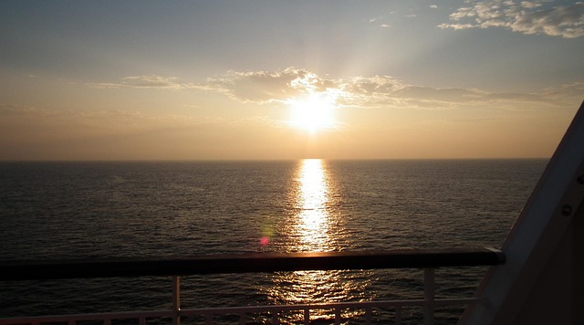 Free Sunrise Pacific Ferry photo and picture