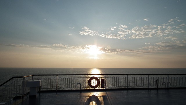 Free Sunrise Pacific Ferry photo and picture