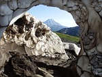 snow cave, volcano, the melting of the snow