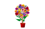 flowers, flowerpot, harmony