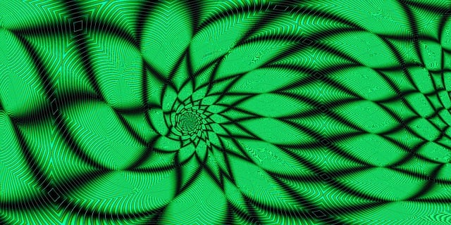 Free the fourth dimension fractal abstract illustration
