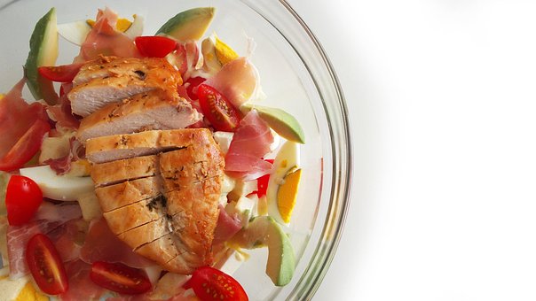 Free Cobb Salad Chicken photo and picture