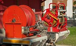 fire department, fire hoses, tank