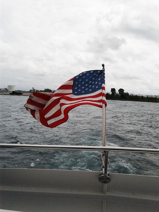 Flag Boat Water Free photo on Pixabay