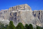 sass pordoi, sella massif, plateau rocks