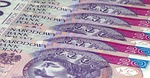 money, euro banknotes, polish zloty