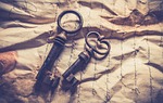 key, vintage, old