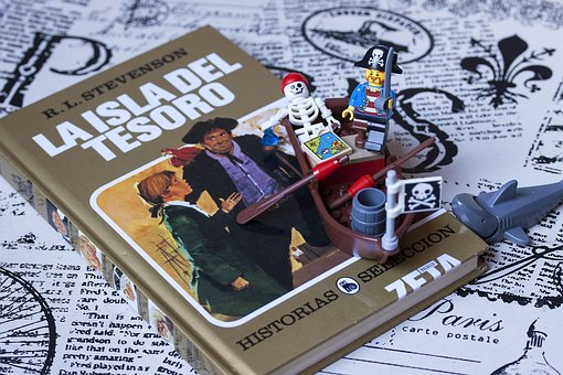 Bücher, Spielzeug, Lego, Piraten, Spaß