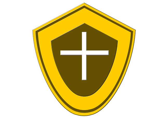 Free shield antivirus protection illustration