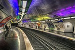 paris, metro, station