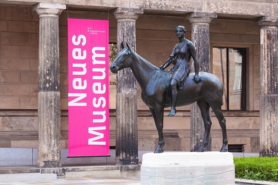 Berlin, Museum Island, Art, Sculpture, Amazone