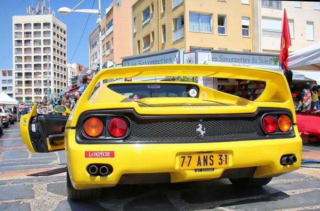 Free Car Yellow photo and picture