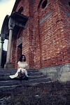 ghost, bride, church