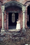 ghost, bride, spooky