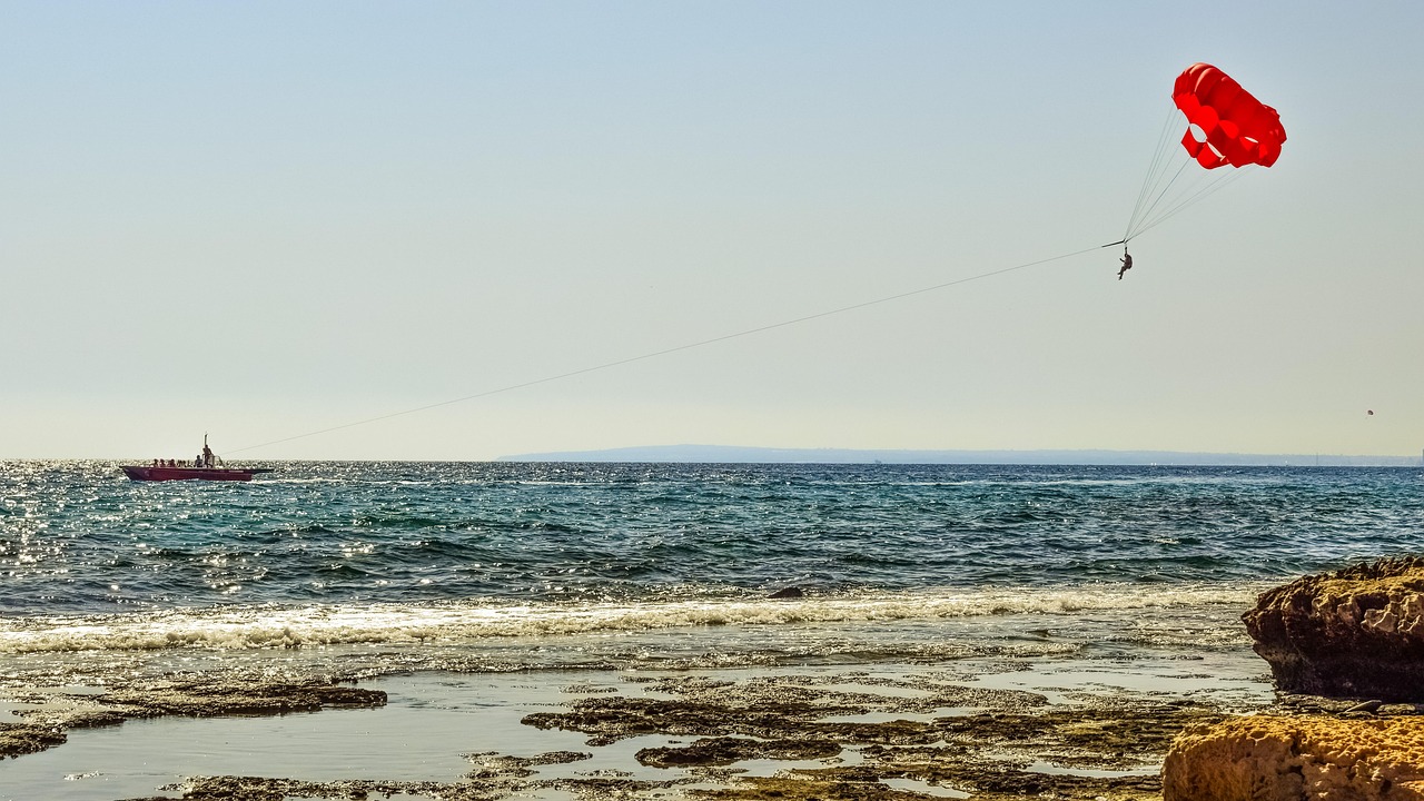 Parachute - free online jigsaw puzzle photo