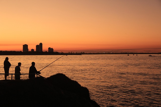 Guld Kyst, Fiskeri, Sunset