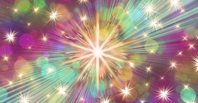 Free christmas stars advent season illustration