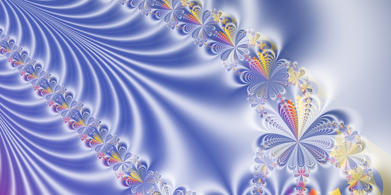 Download free HD stock image of Fractal Gradation Free fractal gradation colorful illustration
