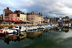port, old town, harbor