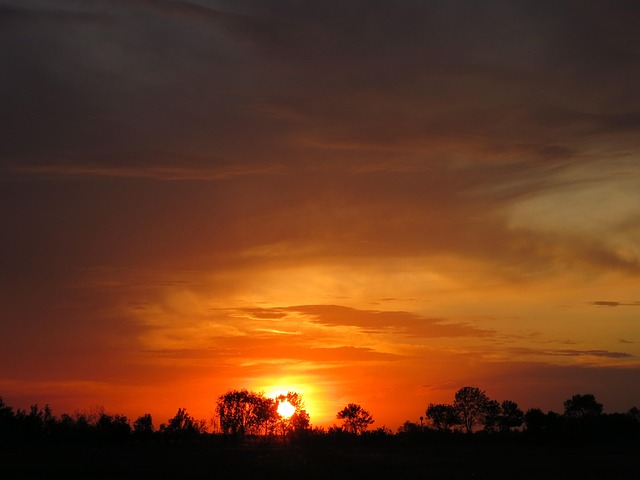 Free Sunset Hungary photo and picture