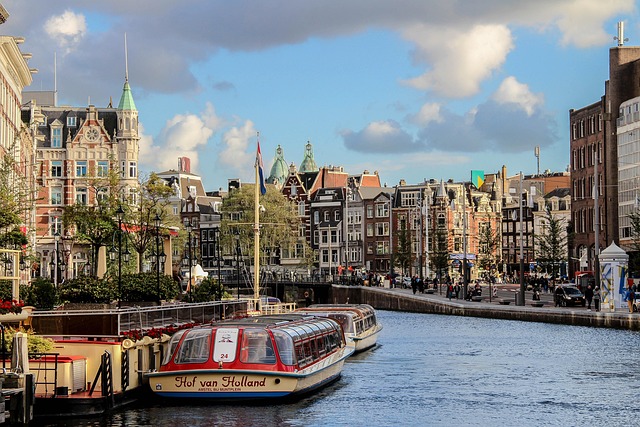 Amsterdam, Navio, Países Baixos, Holanda