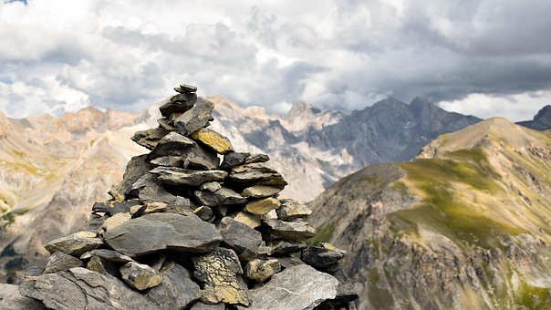 Free Cairn Pile Of Stones photo and picture