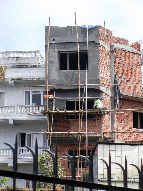 Asia, Nepal, Viaje, Construcción
