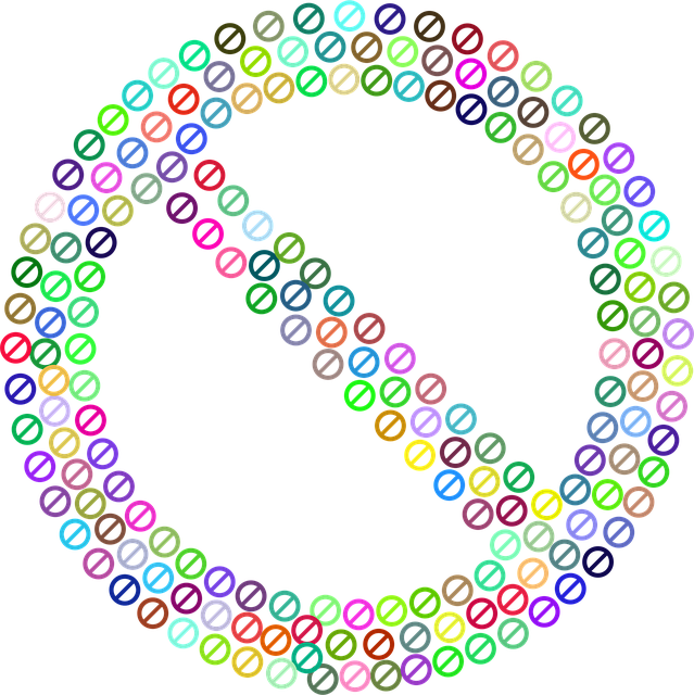 Free prohibited no sign vector