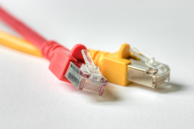 Kabel, Technik, Rot, Gelb, Stecker