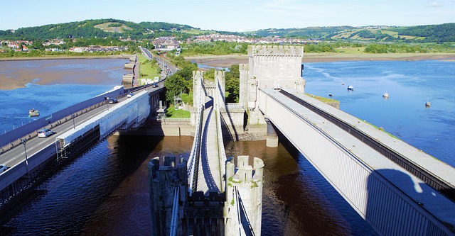 Free Conwy Castle Bridge photo and picture