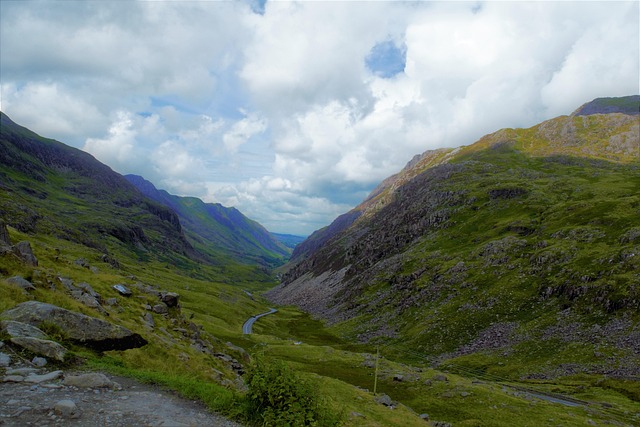 Free Mountain Road Valley photo and picture