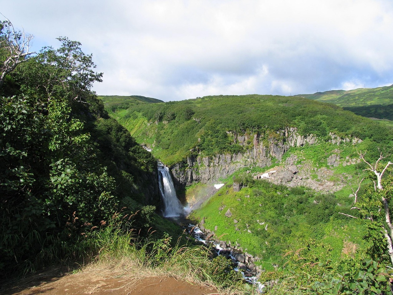 Waterfall - free online jigsaw puzzle photo