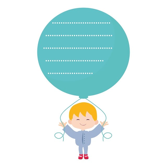 Free child colorful clipart illustration