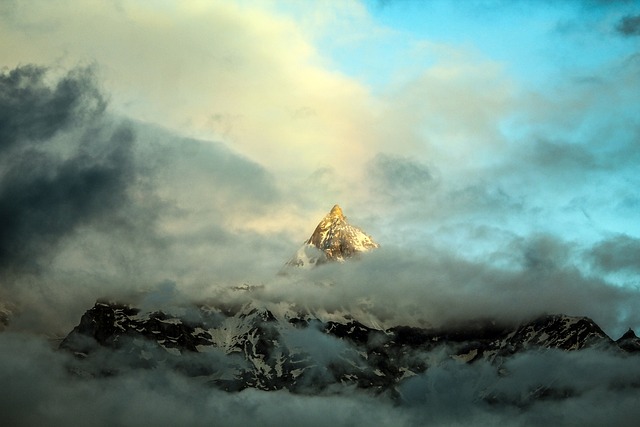 Top, Berg, Sneeuw, Natuur, Landschap