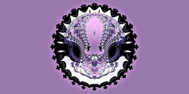 Free fractal gradation colorful illustration