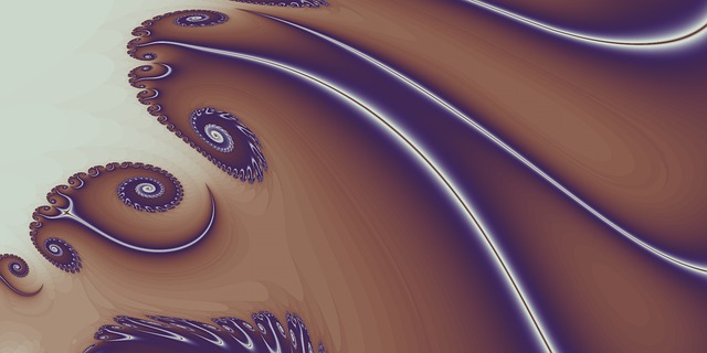 Free fractal gradation colorful illustration