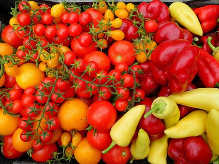 Roșie, Piper, Legume, Produse Alimentare