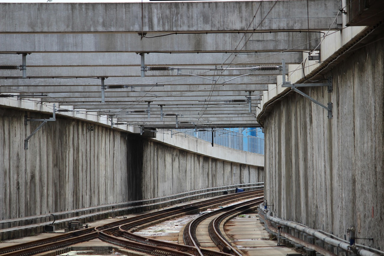 Lintasan Rel Kereta Api Stasiun Foto gratis di Pixabay Pixabay