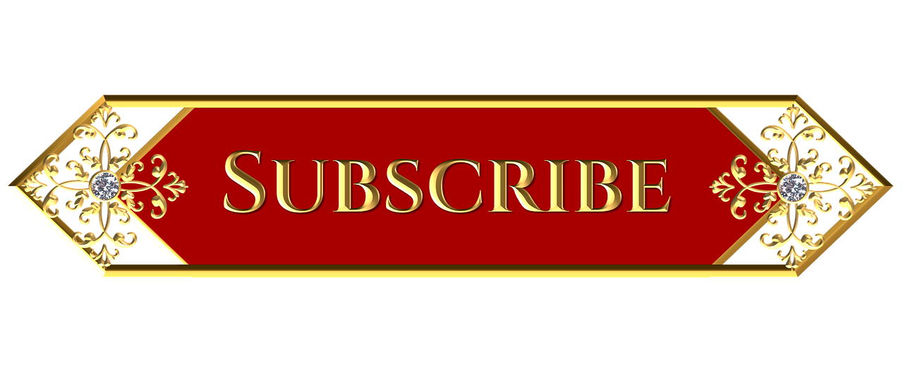 Download free HD stock image of Gold Red Free gold red subscribe illustration