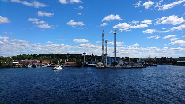 Stockholm, Suedia, Parc De Distracții