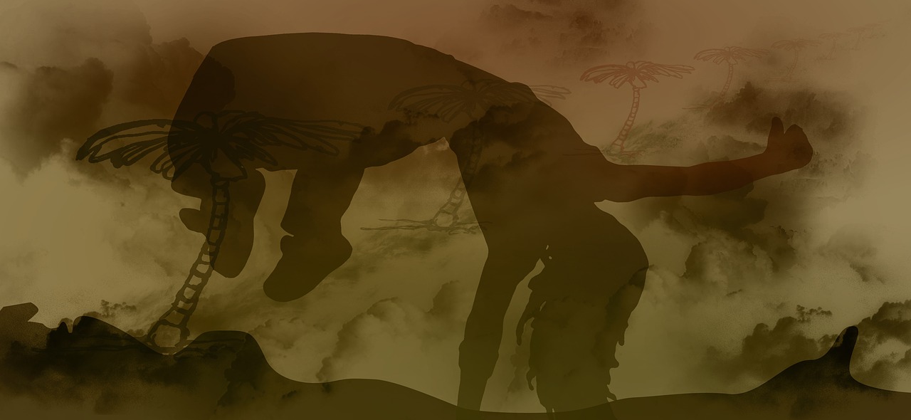 Download free HD stock image of Jump Landscape Free jump landscape background illustration
