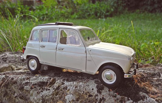 Renault, R4, Modelul, Miniatură, Vehicul