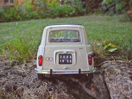 Renault, R4, Modelul, Miniatură, Masina